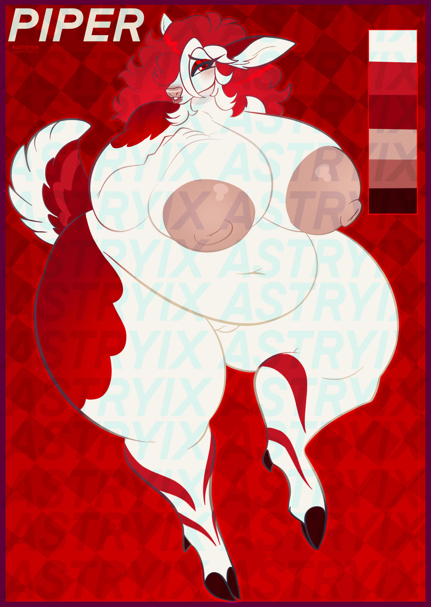 [UNCLAIMED] piper - deer | $35